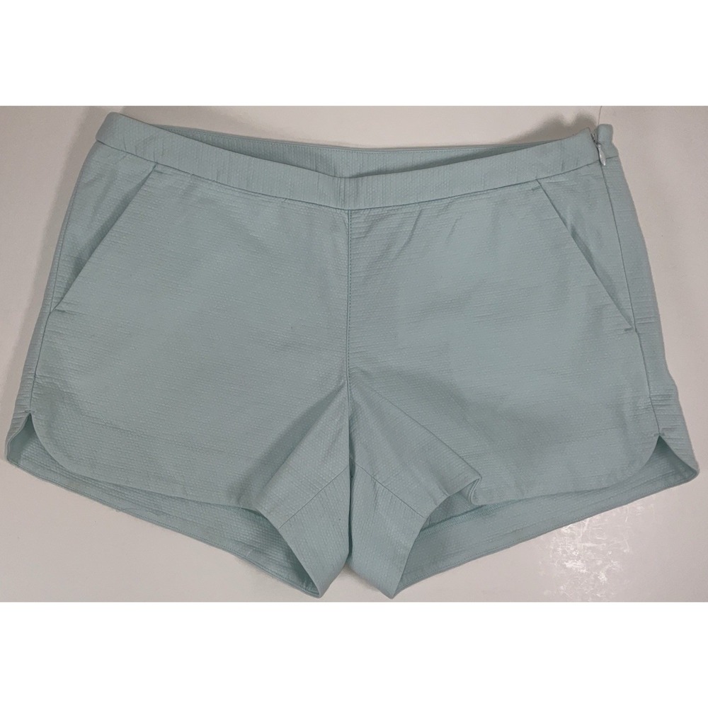 NWOT Women's Lilly Pulitzer Adie Shorts Sea‎ Foam Blue Sz 6 (32"X4")